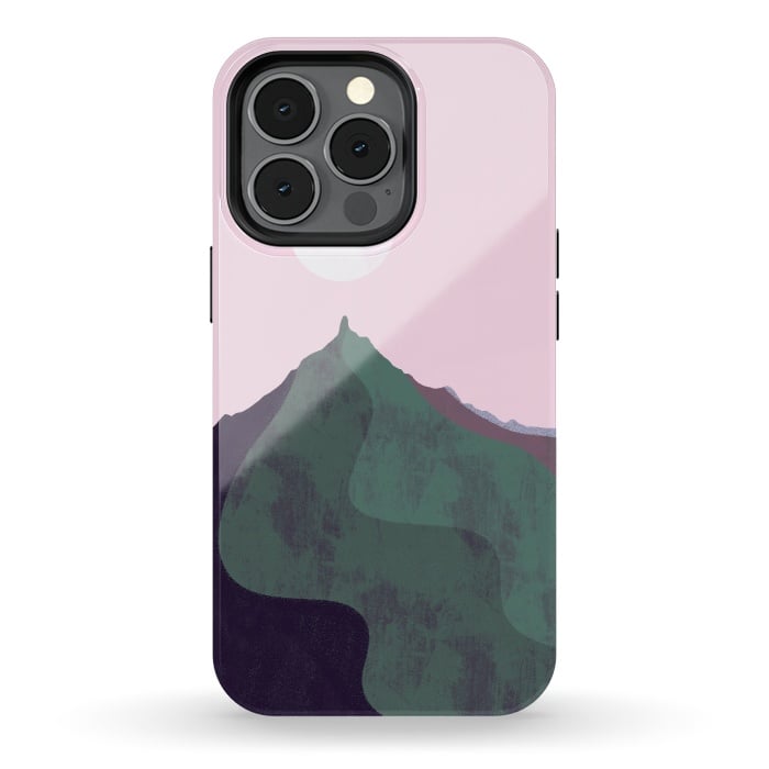 iPhone 13 pro StrongFit The  mauve sky peak by Steve Wade (Swade)