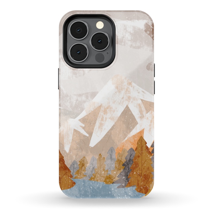 iPhone 13 pro StrongFit A cold autumn land by Steve Wade (Swade)