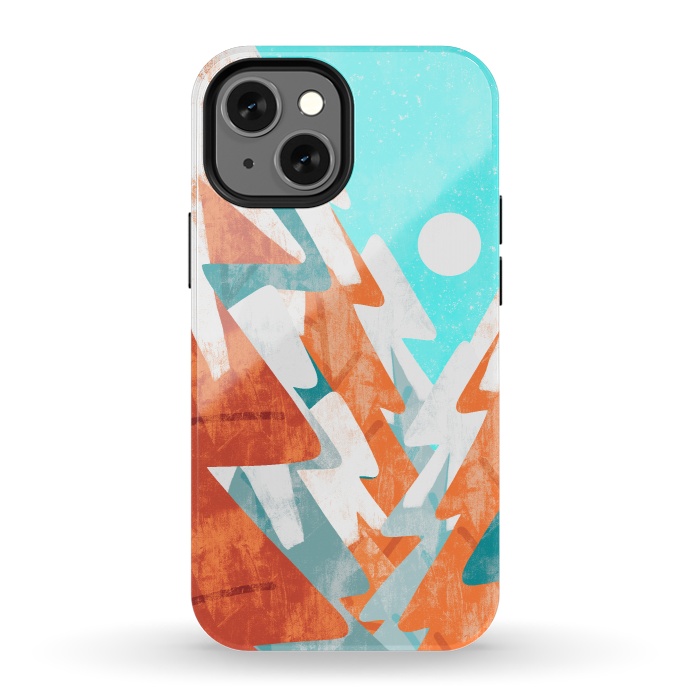 iPhone 13 mini StrongFit The colours of a winter forest by Steve Wade (Swade)