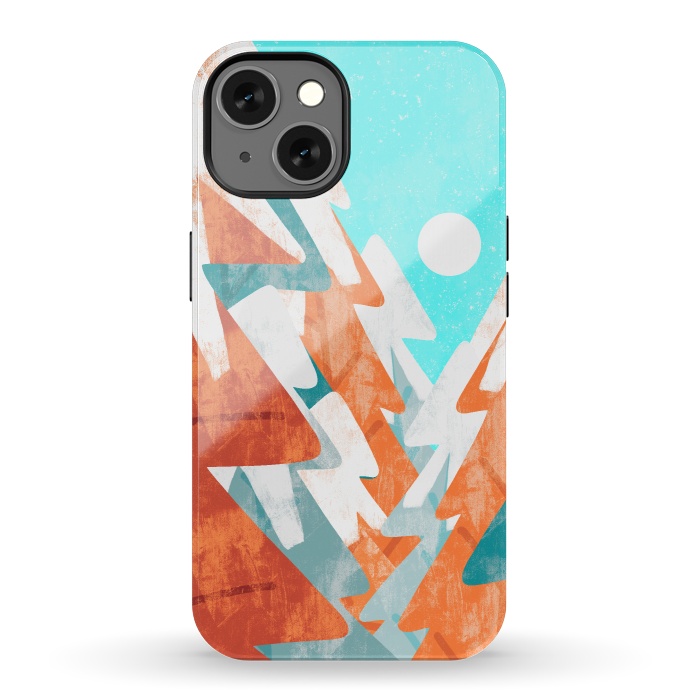 iPhone 13 StrongFit The colours of a winter forest by Steve Wade (Swade)