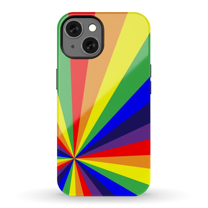 iPhone 13 StrongFit rainbow rays by MALLIKA