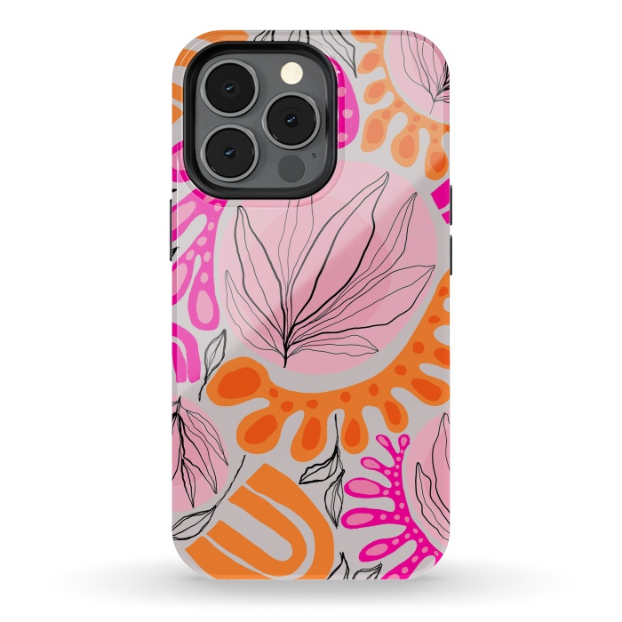 iPhone 13 pro StrongFit Matiso Floral by Hanny Agustine