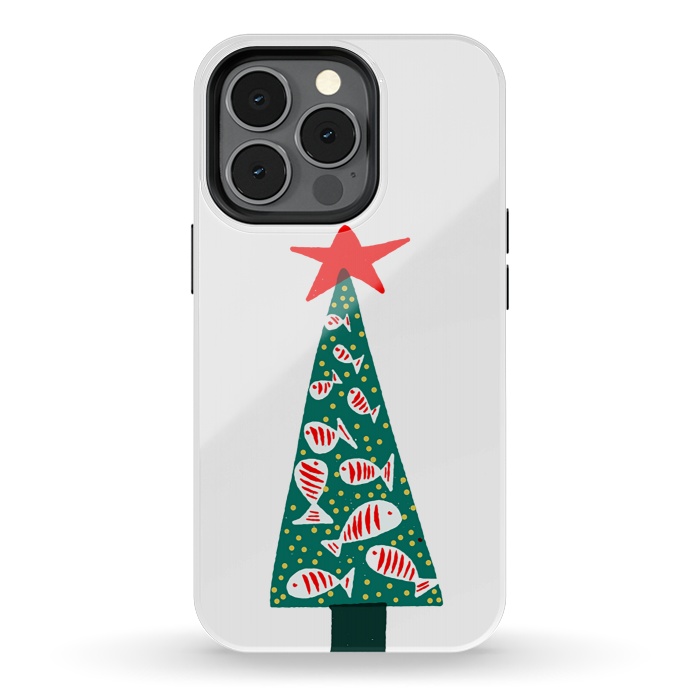 iPhone 13 pro StrongFit Christmas Tree 1 by Hanny Agustine