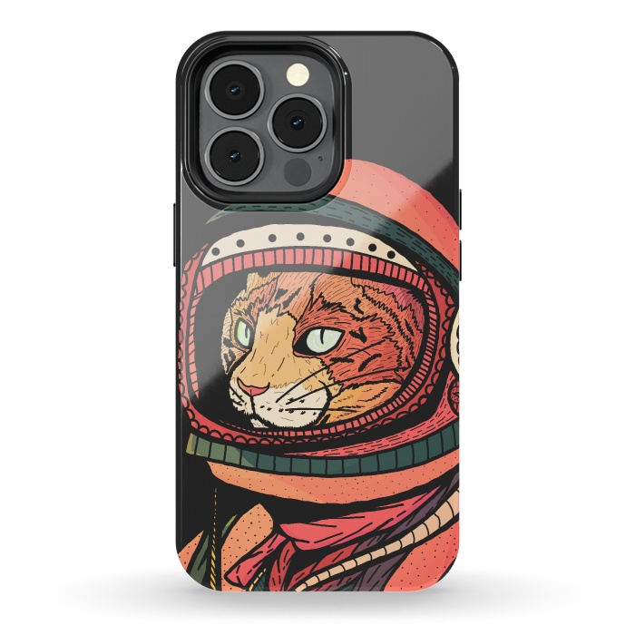 iPhone 13 pro StrongFit The ginger space cat by Steve Wade (Swade)