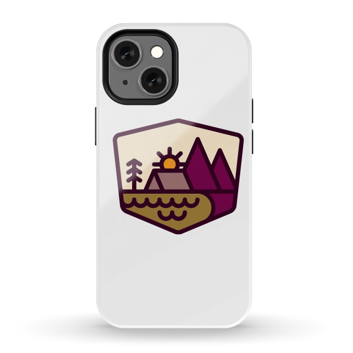 iPhone 13 mini StrongFit Nature Lover by Afif Quilimo