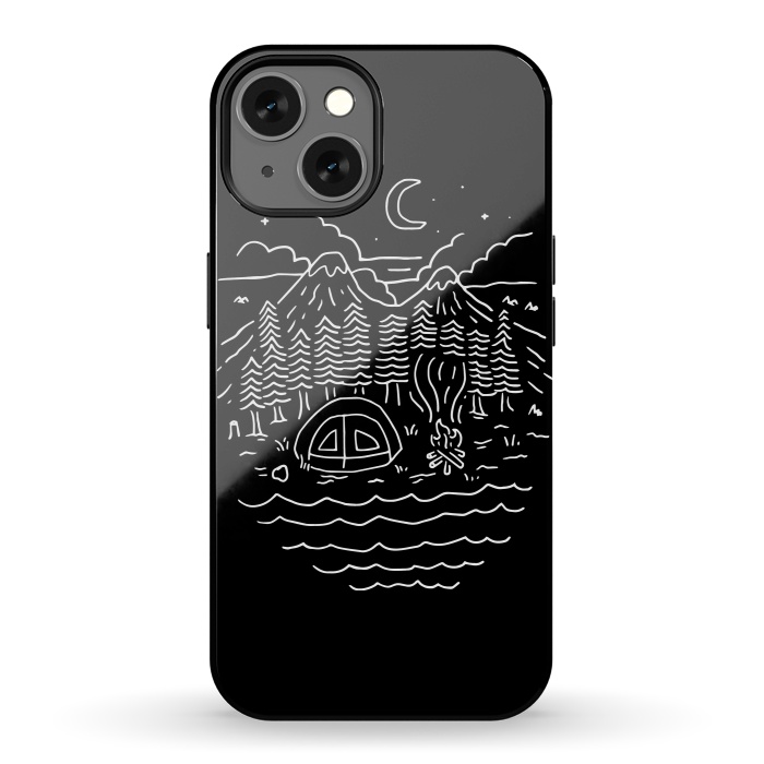 iPhone 13 StrongFit The Great Outdoors (for dark) by Afif Quilimo