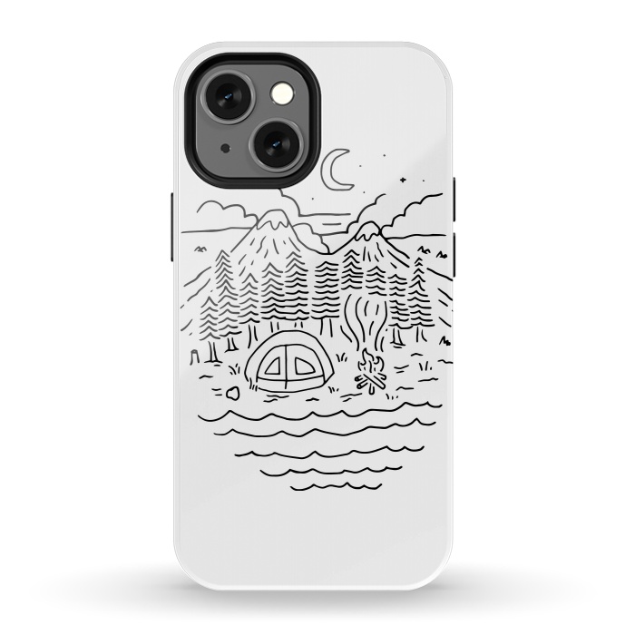 iPhone 13 mini StrongFit The Great Outdoor by Afif Quilimo