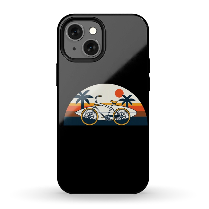 iPhone 13 mini StrongFit Surf Bike by Afif Quilimo