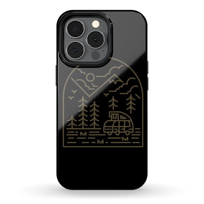 iPhone 13 pro StrongFit Into the Mountain by Afif Quilimo