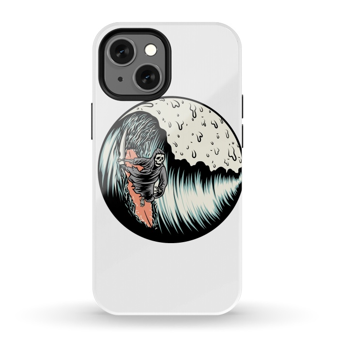 iPhone 13 mini StrongFit Reaper Vacation by Afif Quilimo