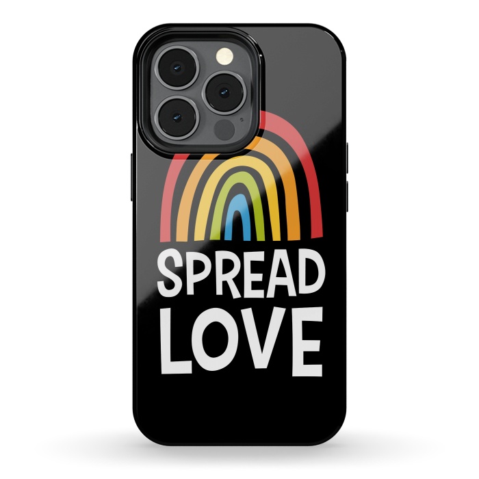 iPhone 13 pro StrongFit Spread Love by Majoih