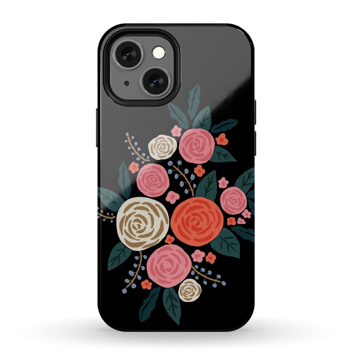 iPhone 13 mini StrongFit Rose Bouquet by Hanny Agustine