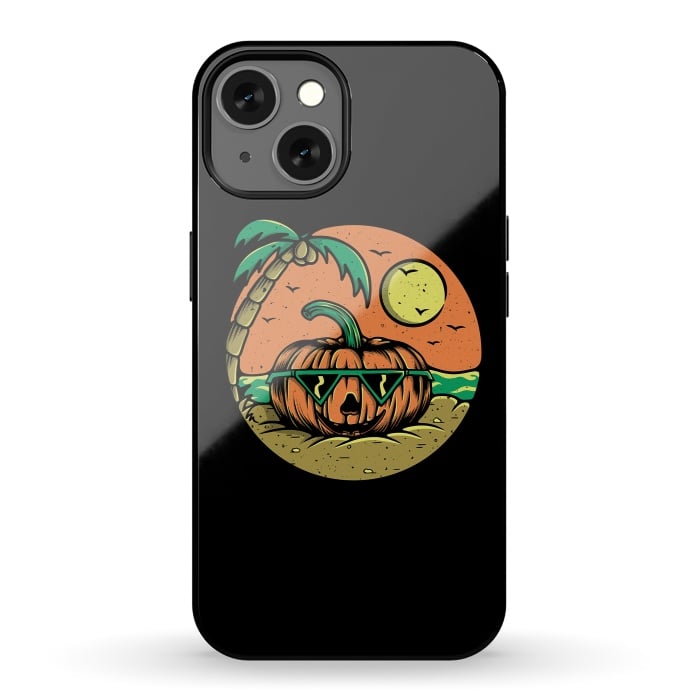 iPhone 13 StrongFit Pumpkin Summer by Afif Quilimo