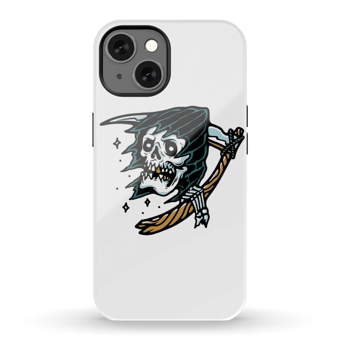 iPhone 13 StrongFit Grim Reaper Tattoo by Afif Quilimo