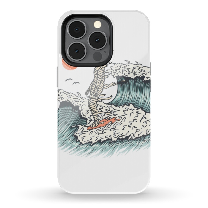 iPhone 13 pro StrongFit Mummy Surfing by Afif Quilimo