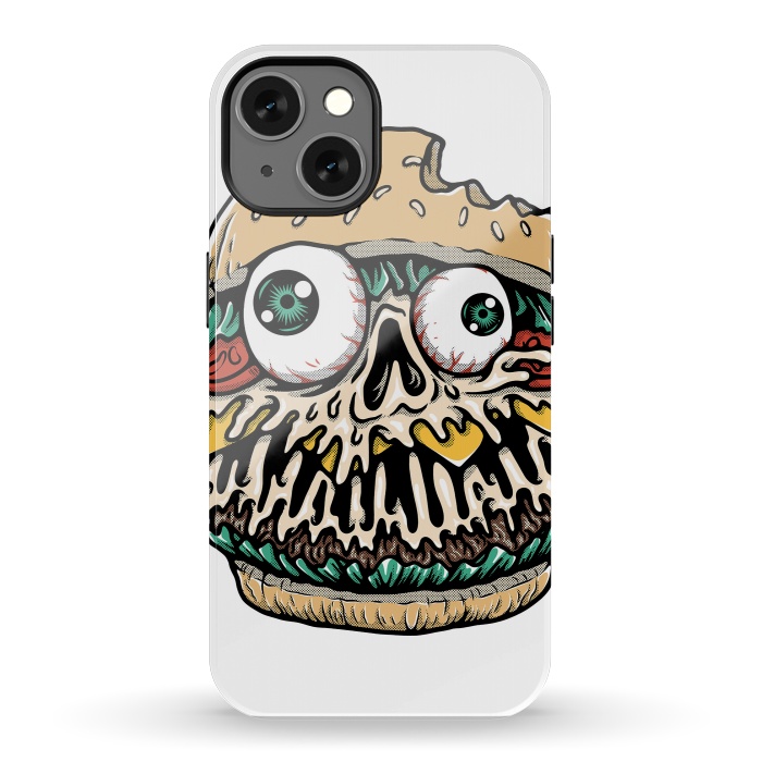 iPhone 13 StrongFit Hamburger Monster by Afif Quilimo