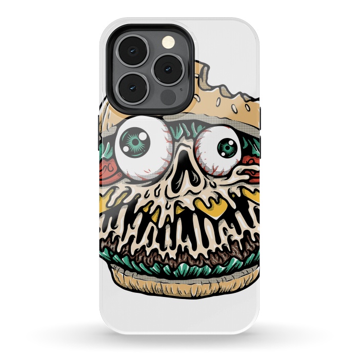 iPhone 13 pro StrongFit Hamburger Monster by Afif Quilimo