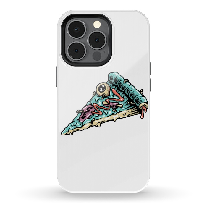 iPhone 13 pro StrongFit Pizza Zombie by Afif Quilimo