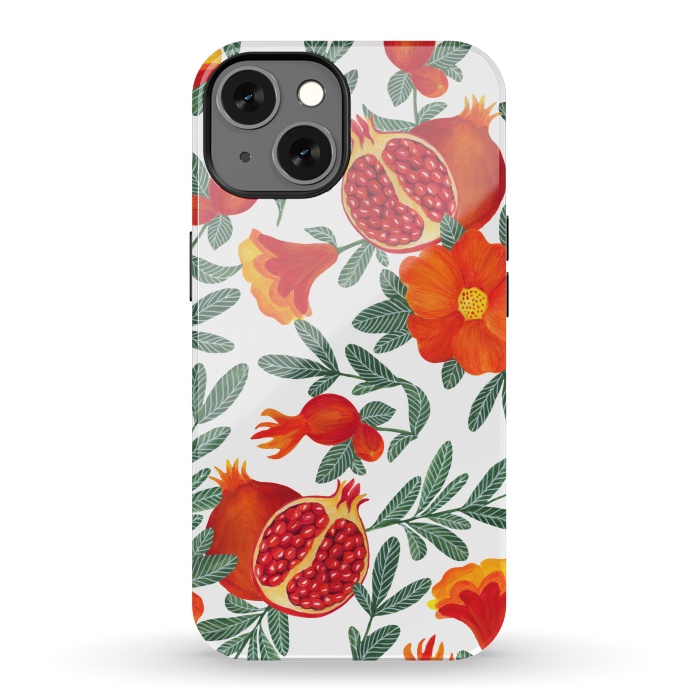 iPhone 13 StrongFit Pomegranate by Julia Badeeva