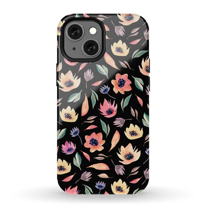 iPhone 13 mini StrongFit Floral pattern by Julia Badeeva