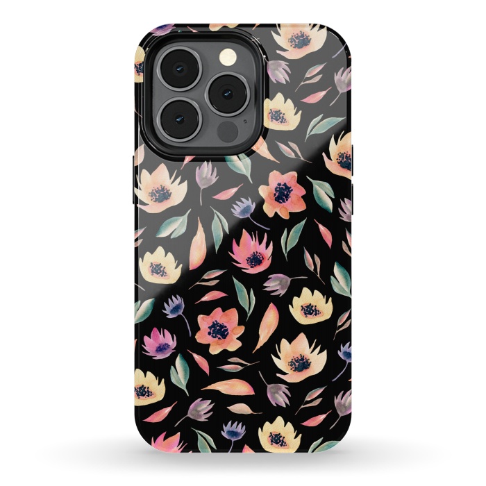 iPhone 13 pro StrongFit Floral pattern by Julia Badeeva