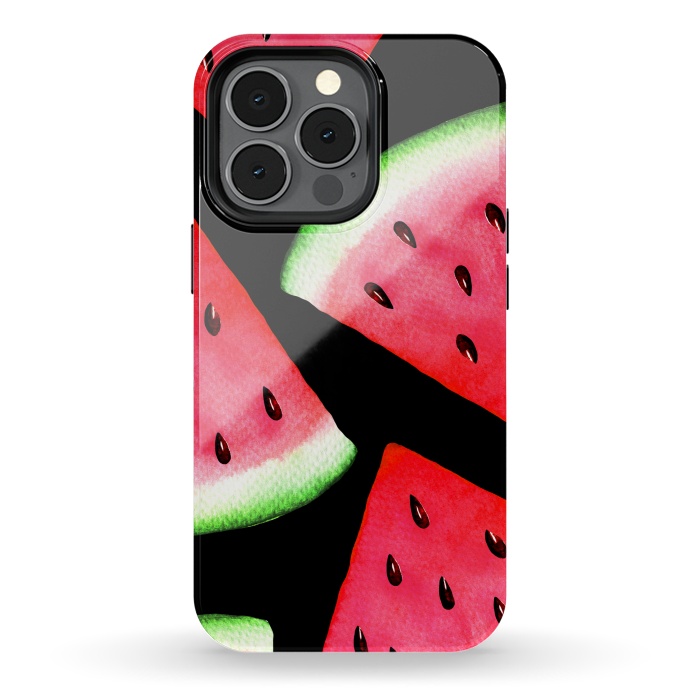 iPhone 13 pro StrongFit Watermelon by Julia Badeeva
