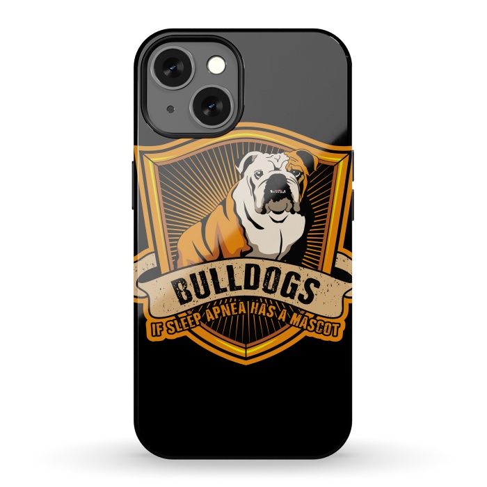 iPhone 13 StrongFit bulldog by haroulita