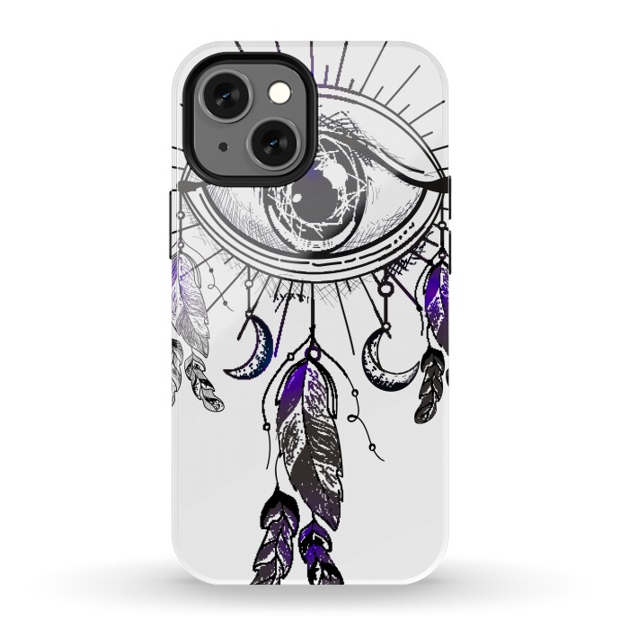 iPhone 13 mini StrongFit dreamcatcher eye by haroulita