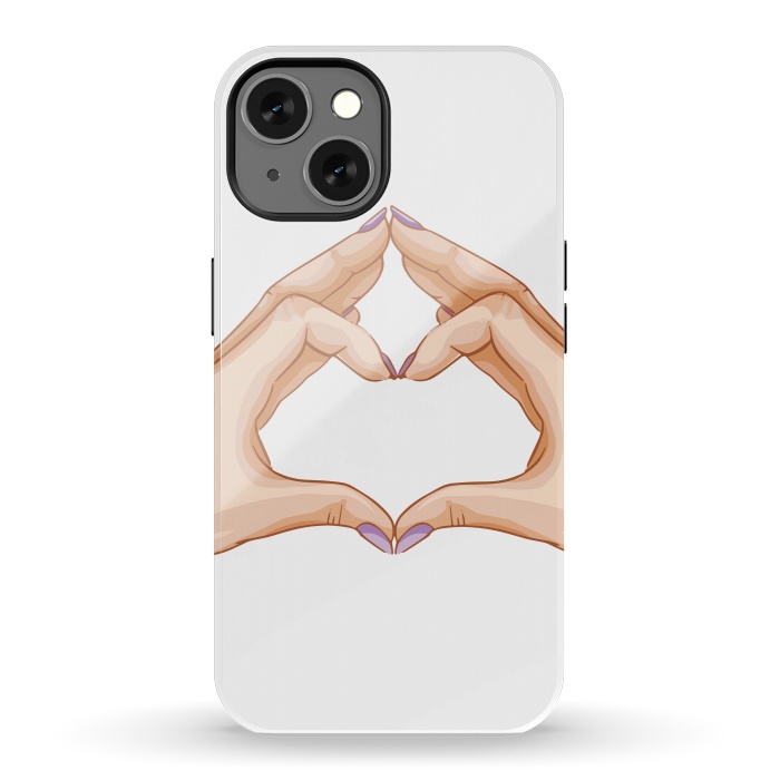 iPhone 13 StrongFit heart hand  by haroulita