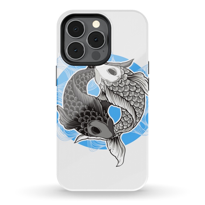 iPhone 13 pro StrongFit koi fish by haroulita