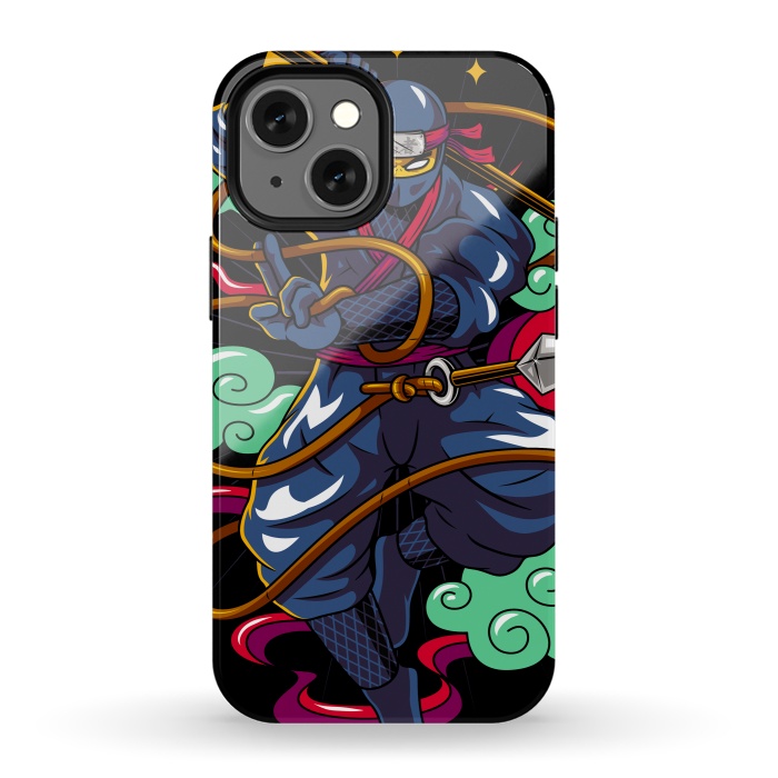iPhone 13 mini StrongFit ninja by haroulita