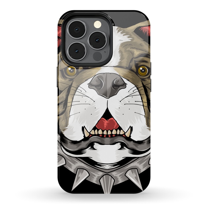 iPhone 13 pro StrongFit bulldog i by haroulita