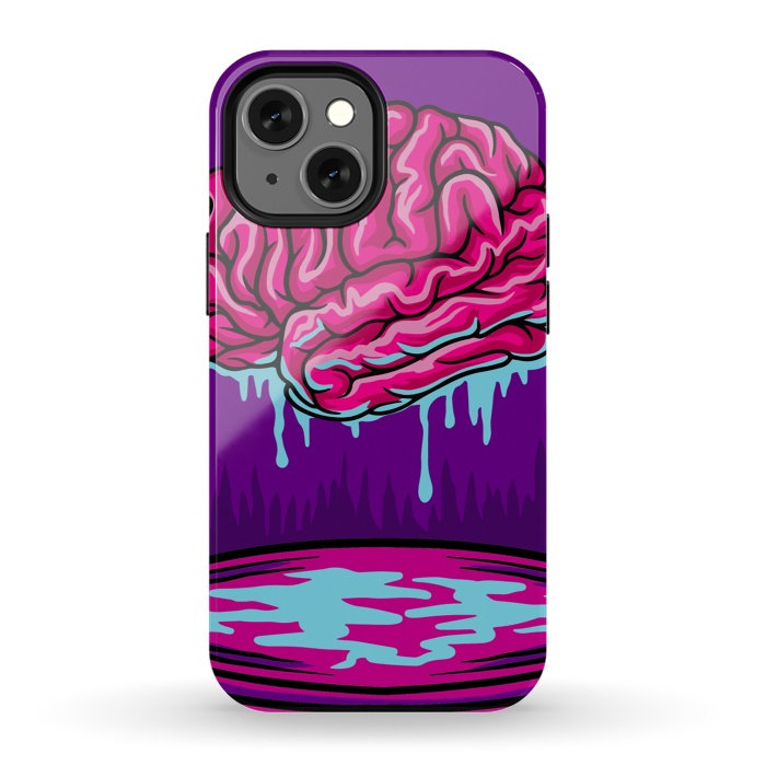 iPhone 13 mini StrongFit brain by haroulita