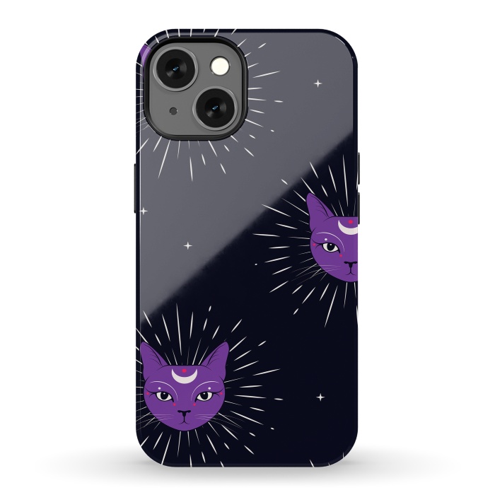 iPhone 13 StrongFit magic cats by haroulita