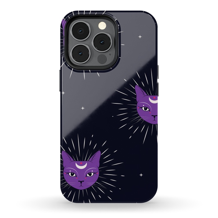 iPhone 13 pro StrongFit magic cats by haroulita