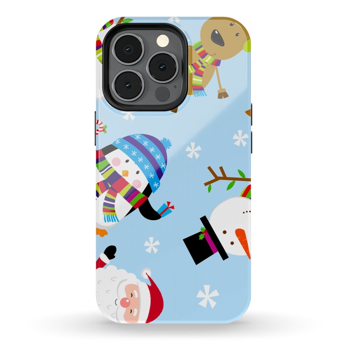 iPhone 13 pro StrongFit xmas characters by haroulita