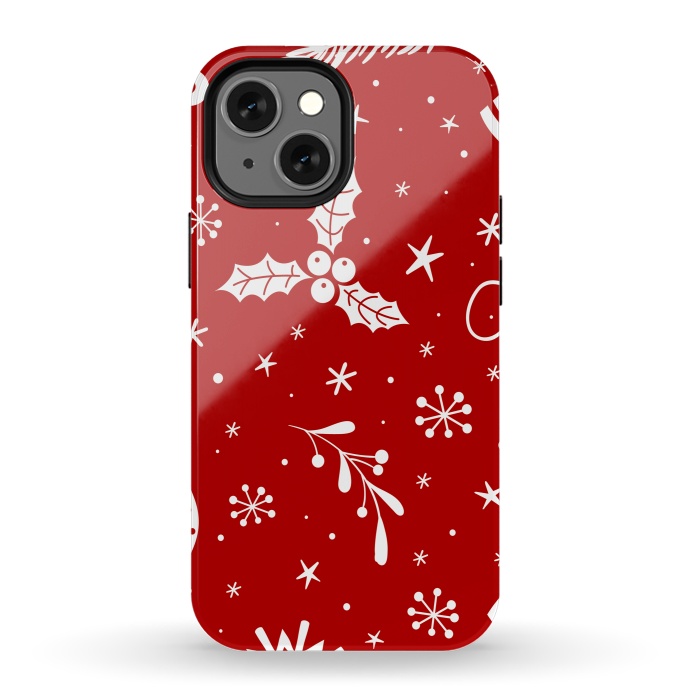 iPhone 13 mini StrongFit christmas pattern by haroulita