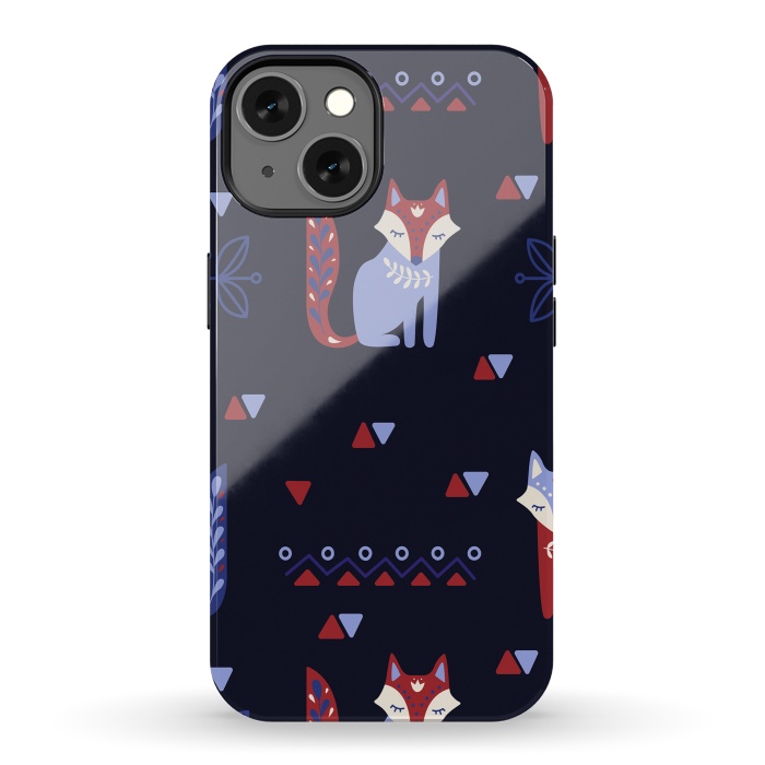 iPhone 13 StrongFit cute fox by haroulita