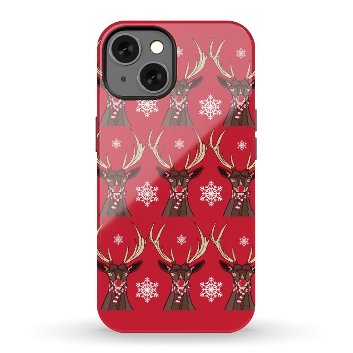 iPhone 13 StrongFit Reindeers by Steve Wade (Swade)