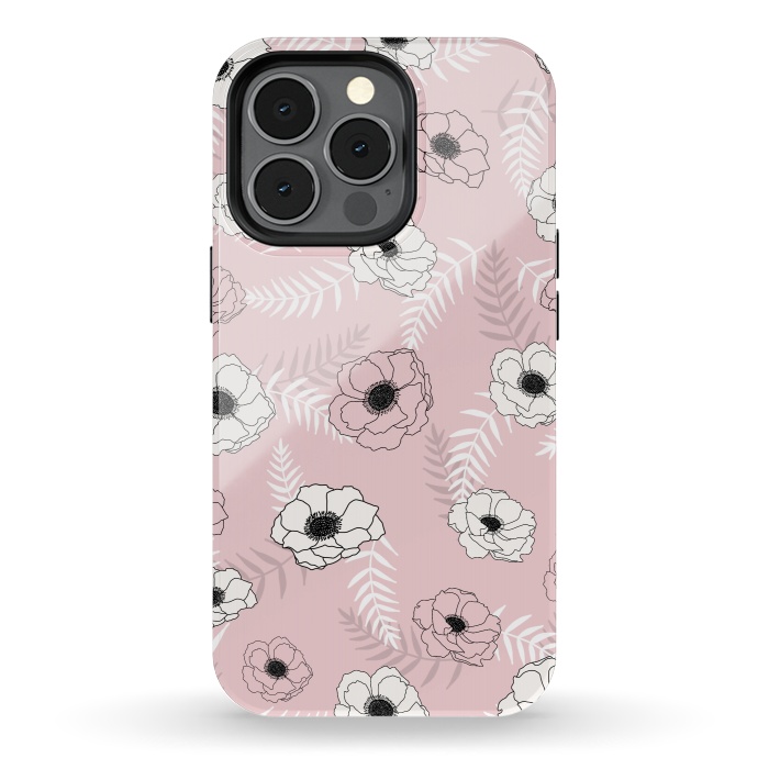 iPhone 13 pro StrongFit Anemone by Jms