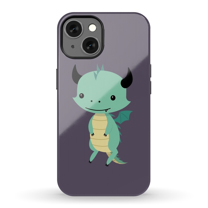 iPhone 13 StrongFit Cute dragon by Laura Nagel