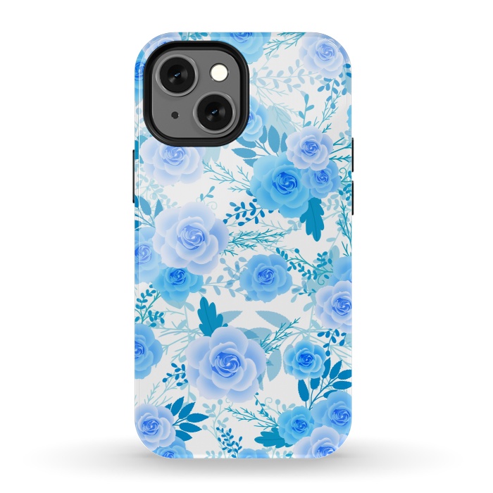 iPhone 13 mini StrongFit Blue roses by Jms