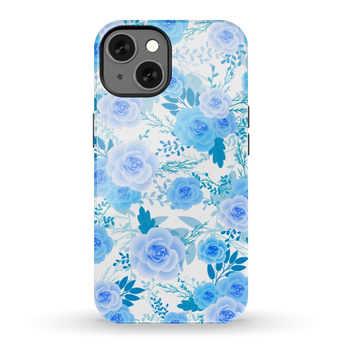 iPhone 13 StrongFit Blue roses by Jms