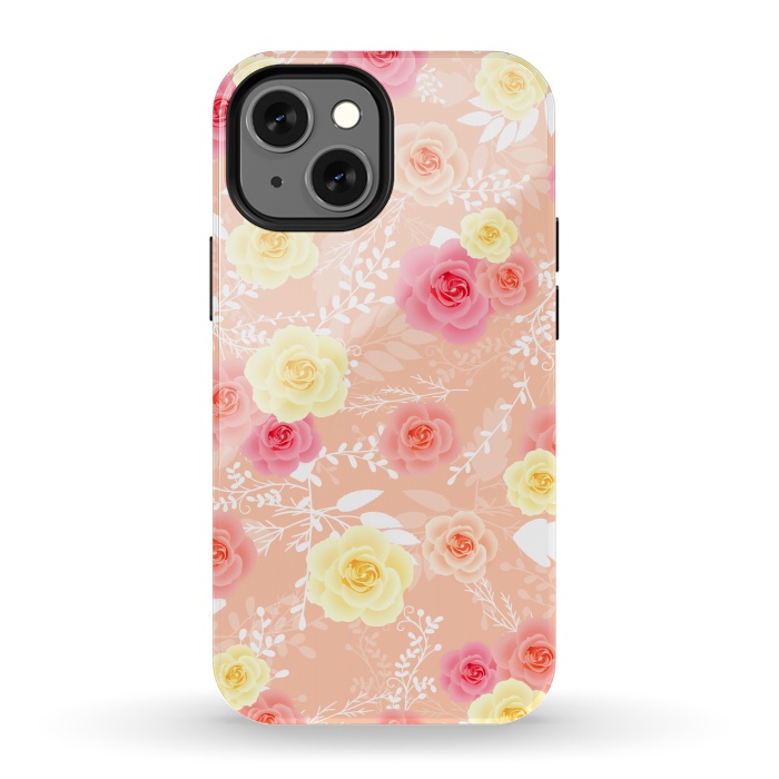 iPhone 13 mini StrongFit Roses art by Jms