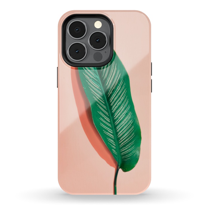 iPhone 13 pro StrongFit Green leaf  by Winston