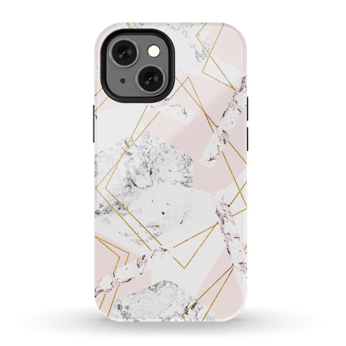 iPhone 13 mini StrongFit Marble and abstract frames by Julia Badeeva