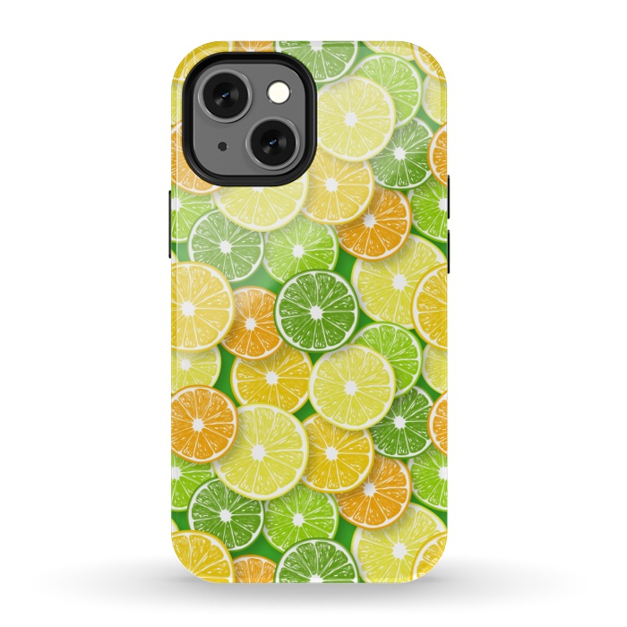 iPhone 13 mini StrongFit Citrus fruit slices 2 by Katerina Kirilova