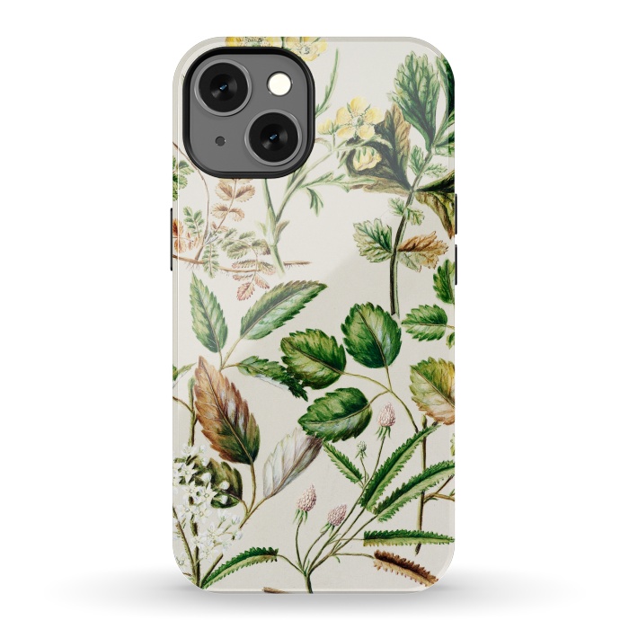 iPhone 13 StrongFit Botanic Collage by Zala Farah