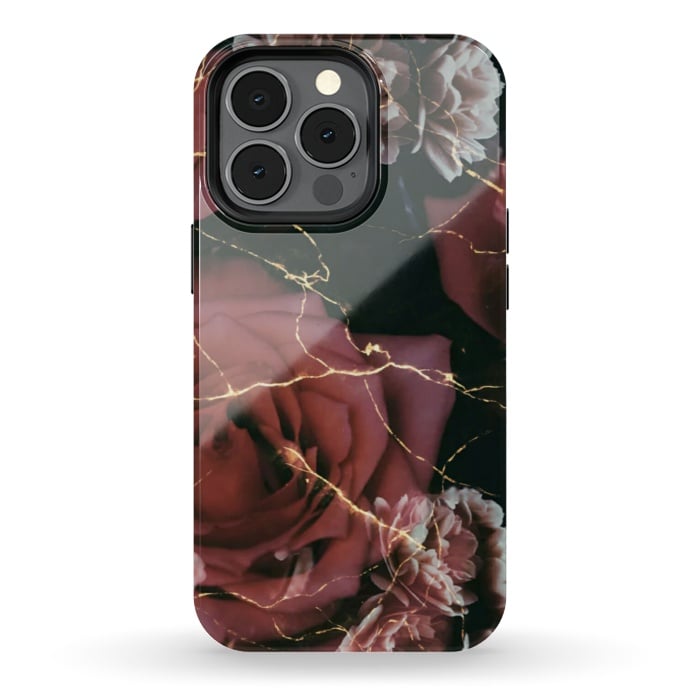 iPhone 13 pro StrongFit Aesthetic roses by Jms