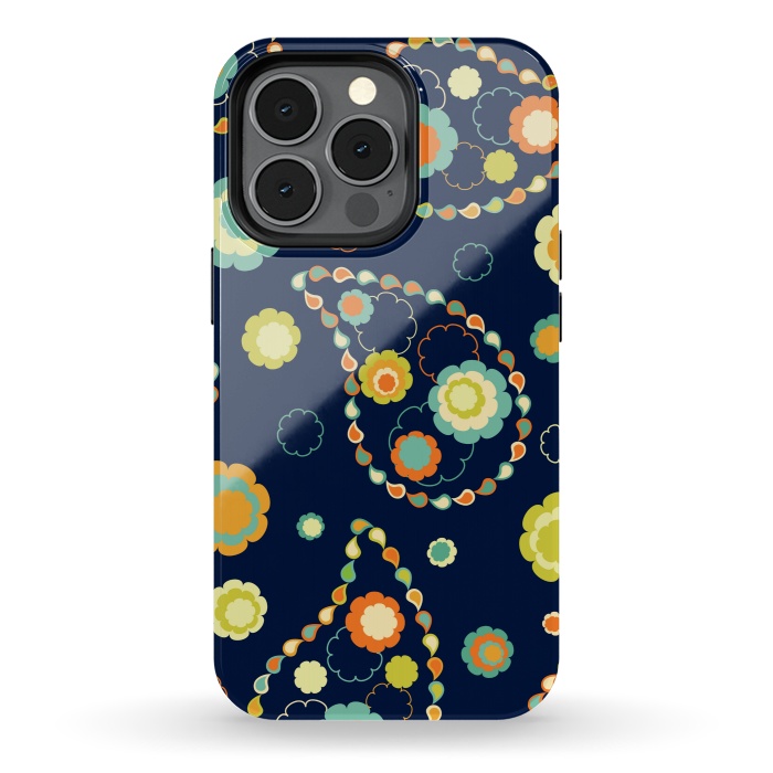 iPhone 13 pro StrongFit ethnic floral print  4 by MALLIKA